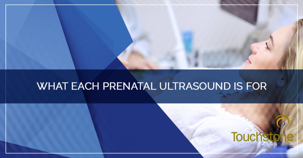 What Each Prenatal Ultrasound Is For