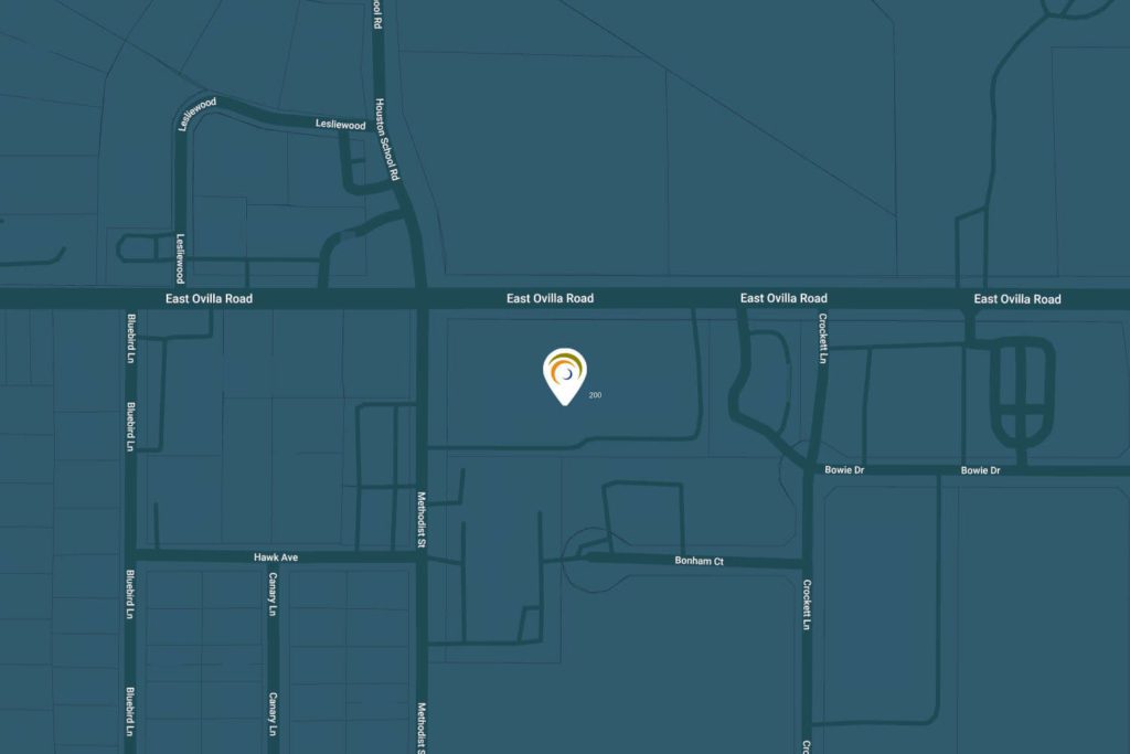 Map of the Touchstone Imaging Red Oak location