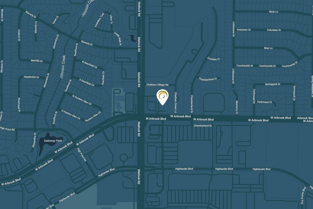 Map of the Touchstone Imaging Arlington location
