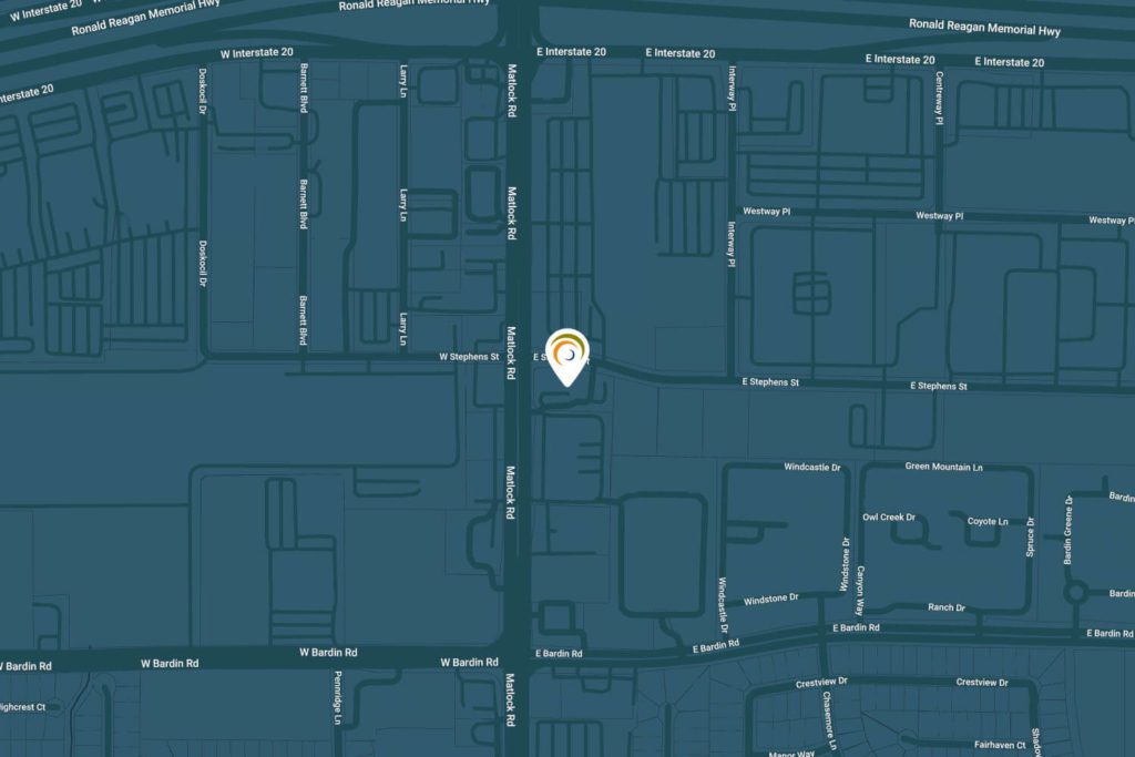 map of the Touchstone Imaging Arlington Breast Center location