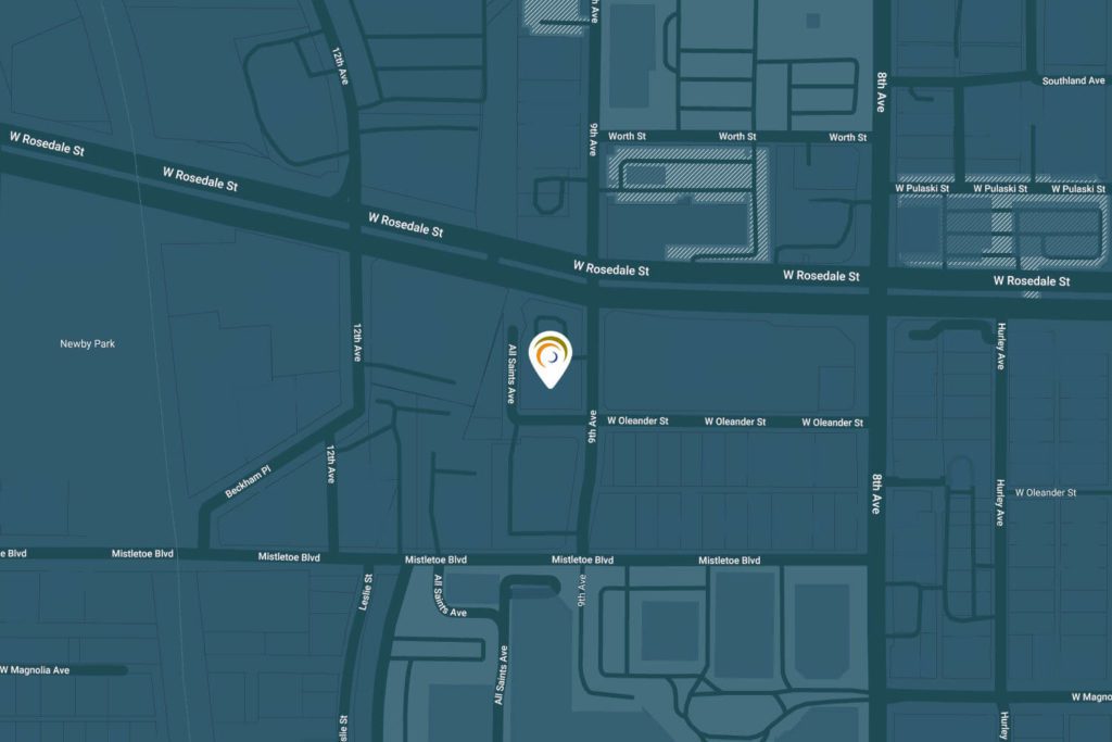 Touchstone Medical Imaging Downtown Fort Worth Location Map