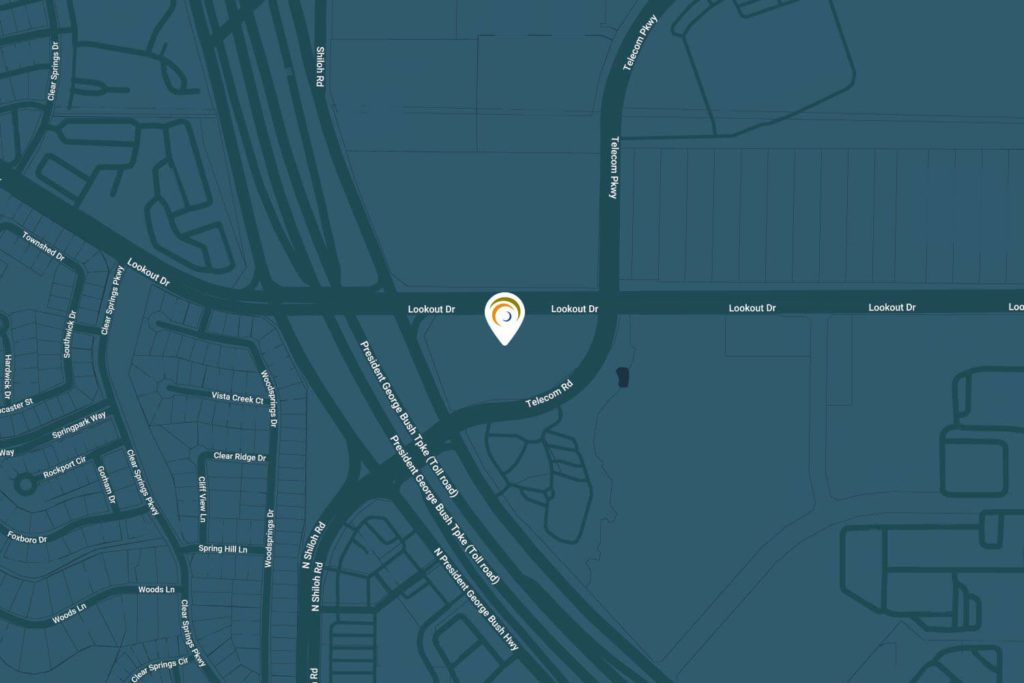 Touchstone Medical Imaging North Garland Location Map